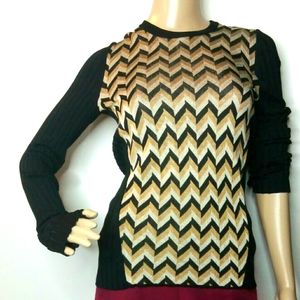 STYLISH & VERSATILE ZIGZAG MODERN DESIGN SWEATER